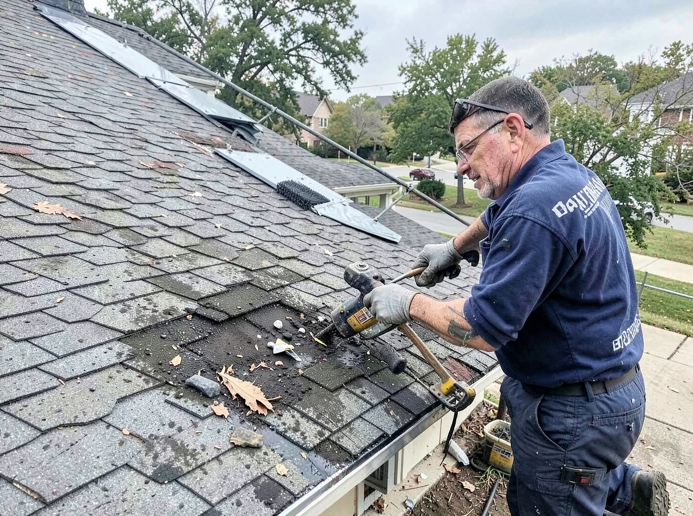 Hail Damage Roof Repair in Killeen